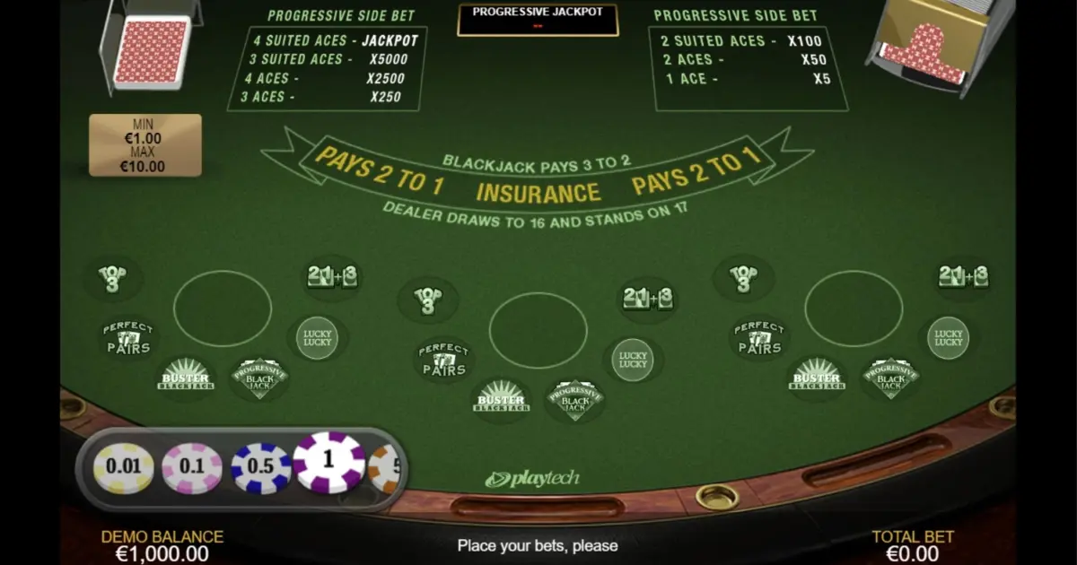 Frankie Dettori’s Magic Seven Blackjack — screenshot