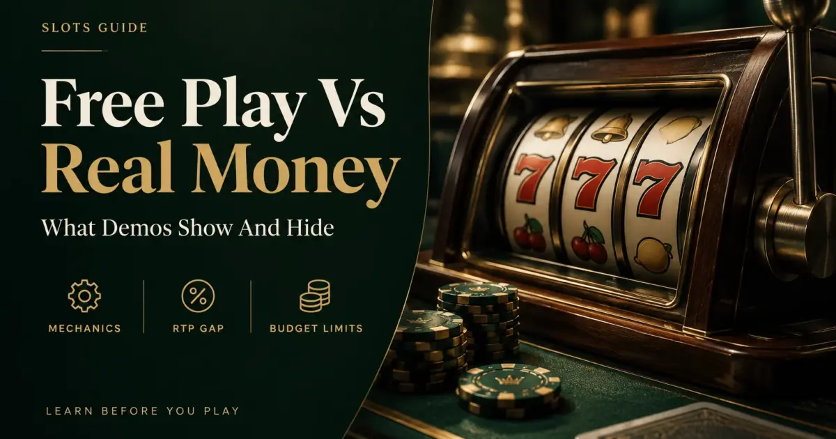 Free Play vs Real Money: What Demo Slots Actually Show You