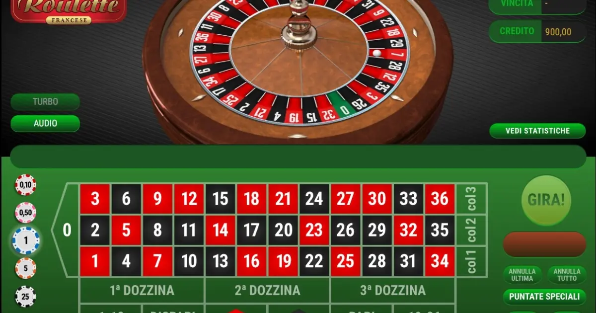 French Roulette (Giocaonline) — screenshot