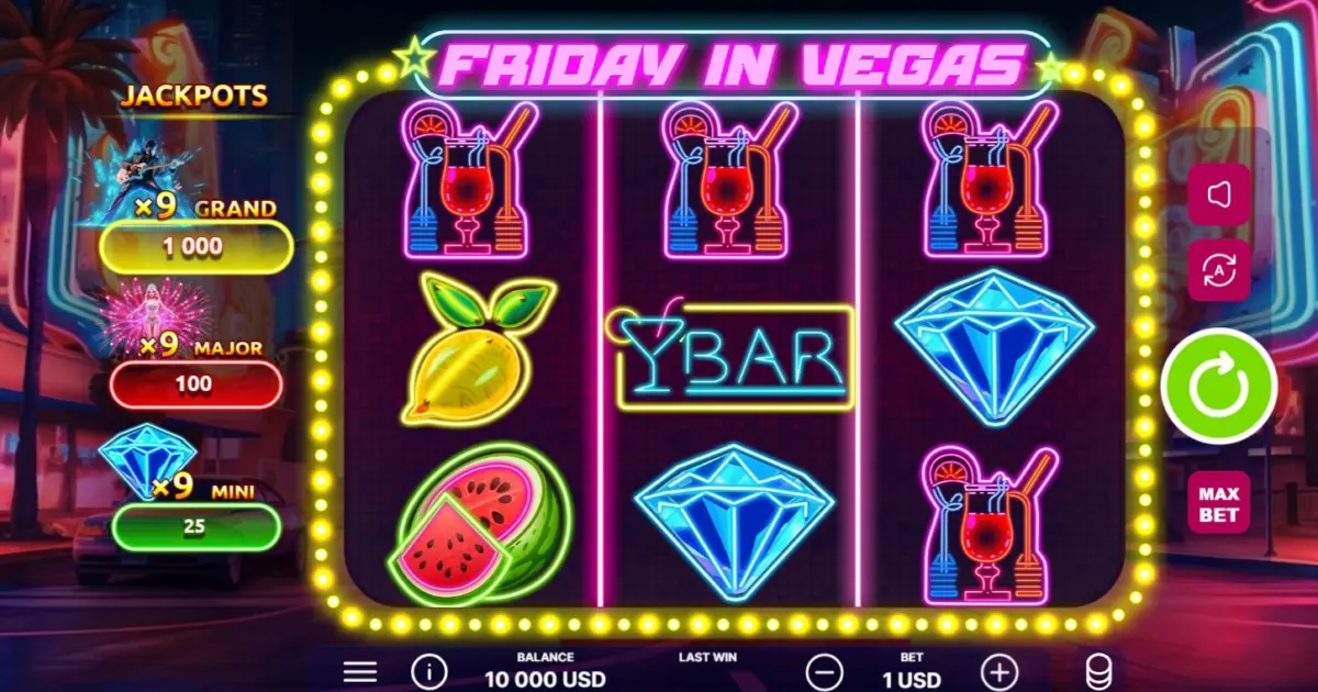 Friday in Vegas Slot — screenshot