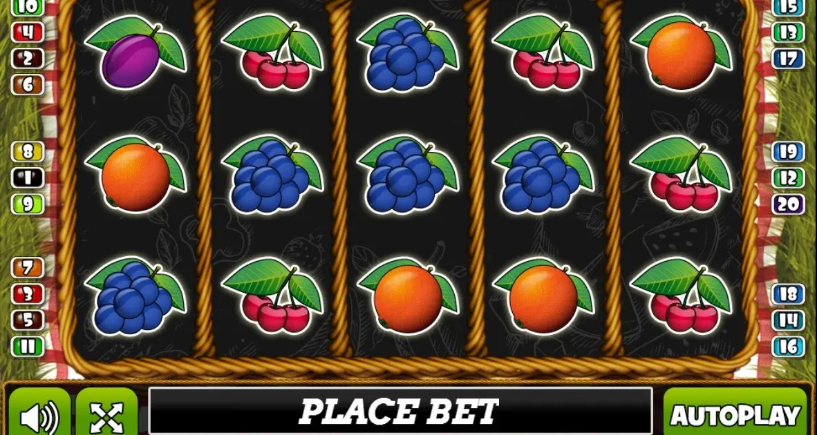 Fruit Basket Slot — screenshot