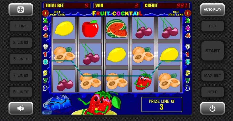 Fruit Cocktail Slot — screenshot
