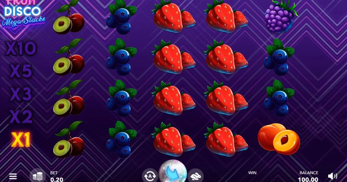 Fruit Disco Slot — screenshot