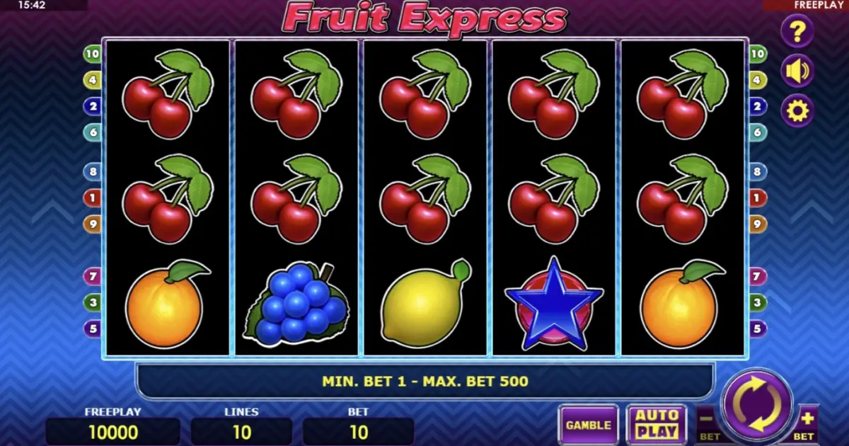 Fruit Express Slot — screenshot
