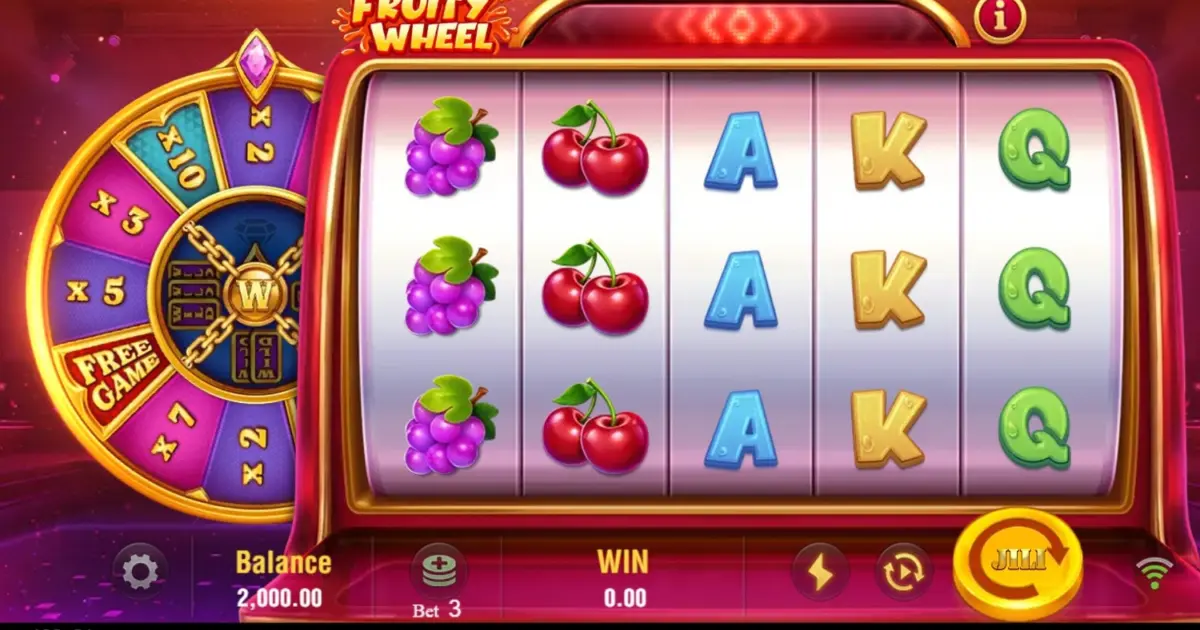 Fruity Wheel Slot — screenshot