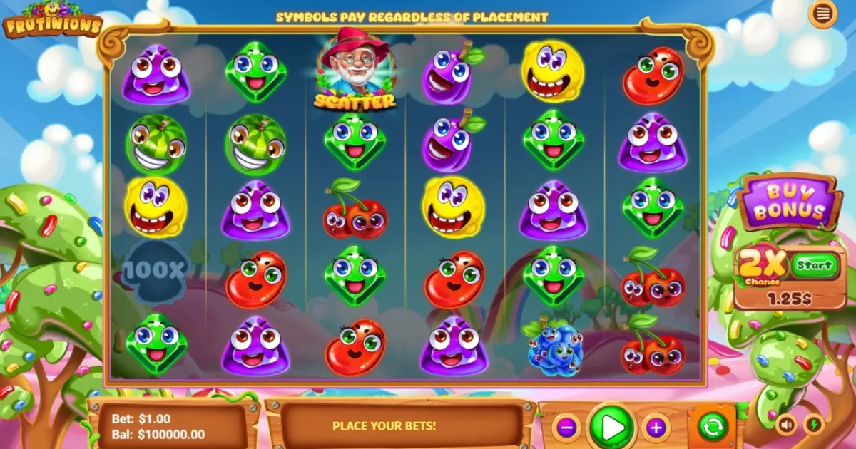 Frutinions Slot — screenshot