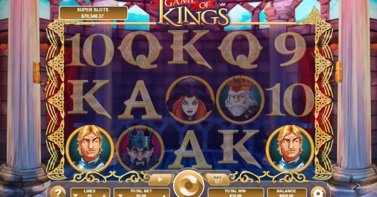 Game of Kings Slot — screenshot
