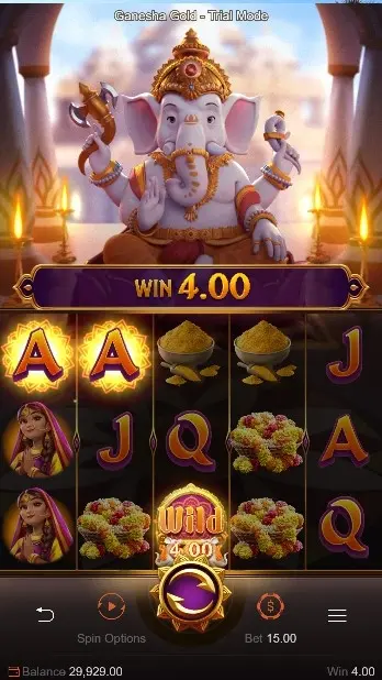 Ganesha Gold Slot — screenshot