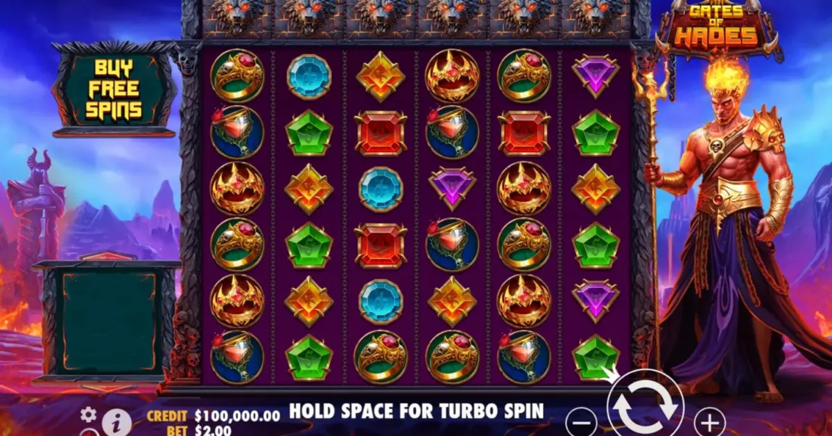 Gates of Hades Slot — screenshot