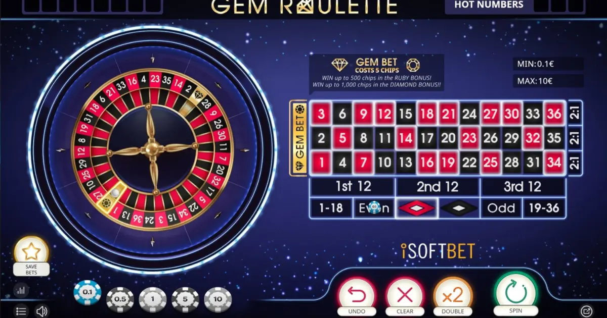 Gem Roulette — screenshot