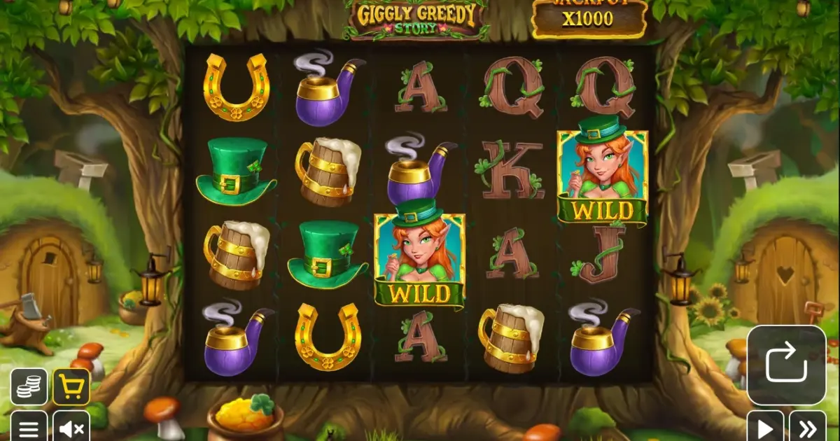 Giggly Greedy Story Slot — screenshot
