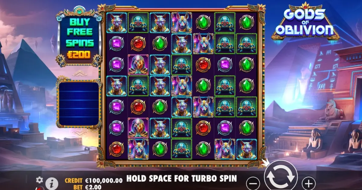 Gods of Oblivion Slot — screenshot