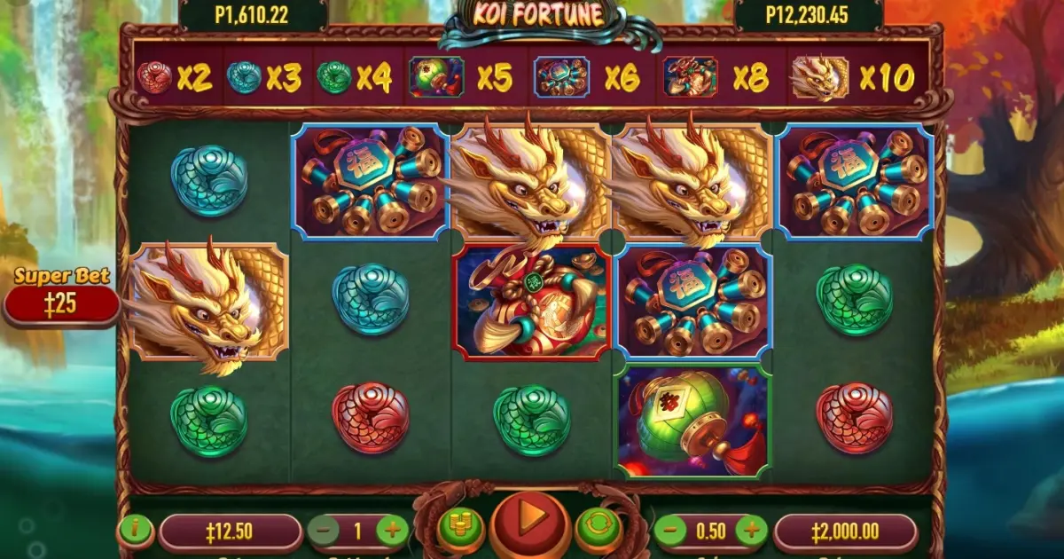 Gold Koi Fortune Slot — screenshot