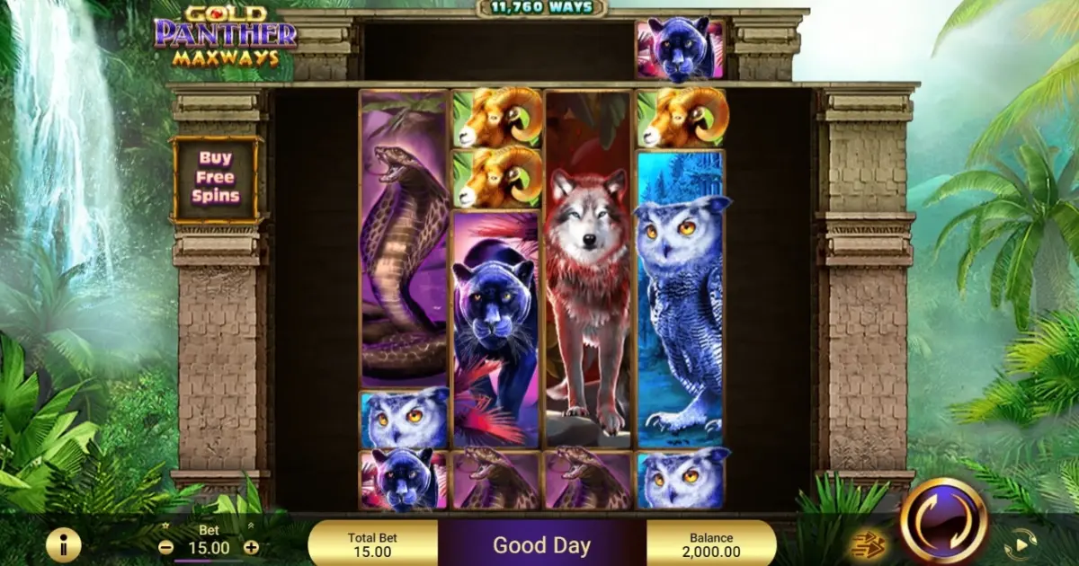 Gold Panther Maxways Slot — screenshot