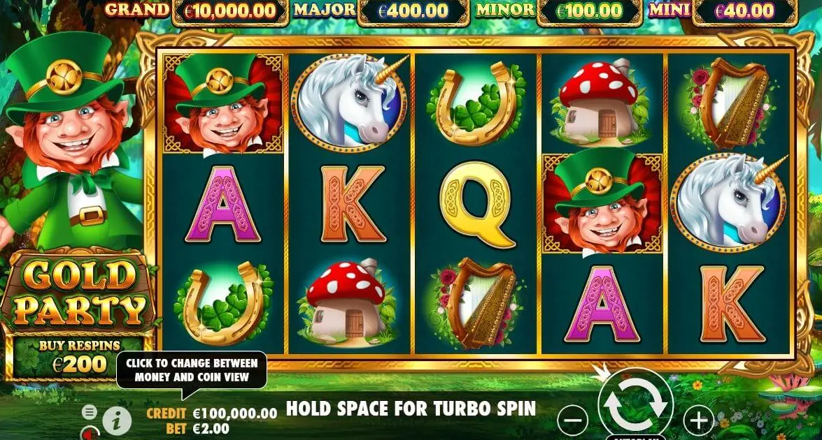 Gold Party Slot — screenshot