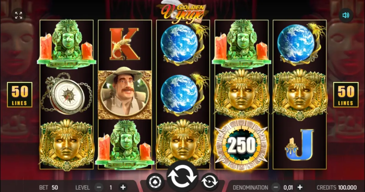 Golden Voyage Slot — screenshot
