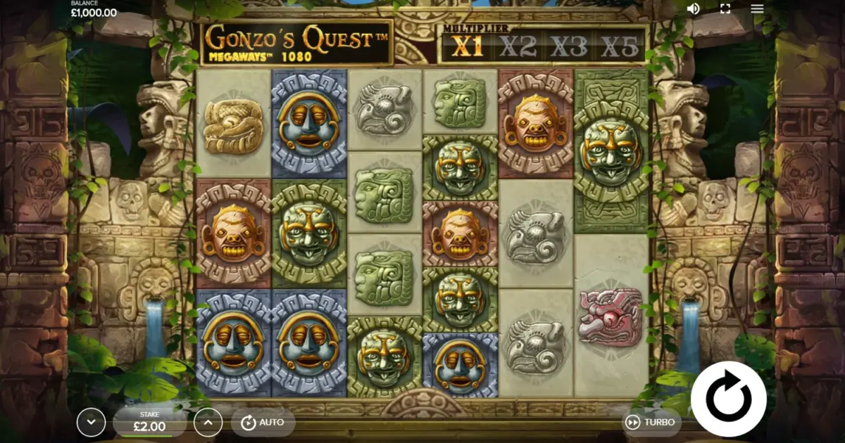 Gonzos Quest Megaways — screenshot