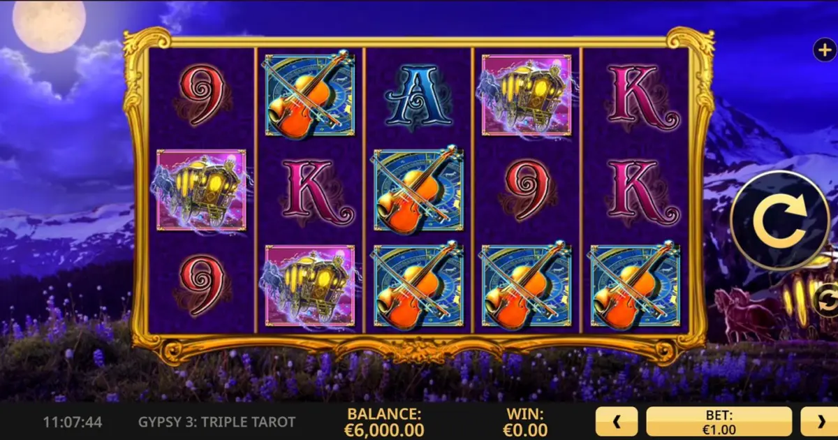 Gypsy 3: Triple Tarot Slot — screenshot