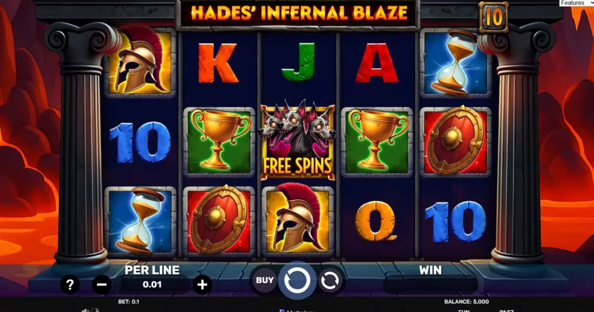 Hades’ Infernal Blaze Slot — screenshot