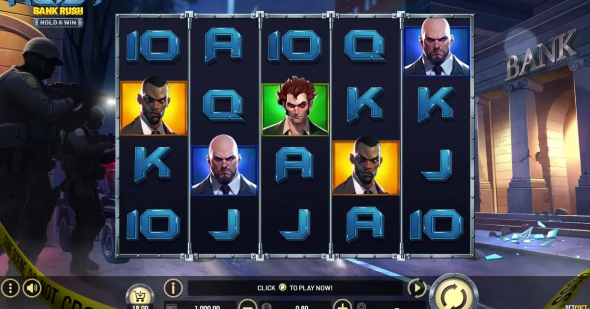 Heist: Bank Rush Slot — screenshot
