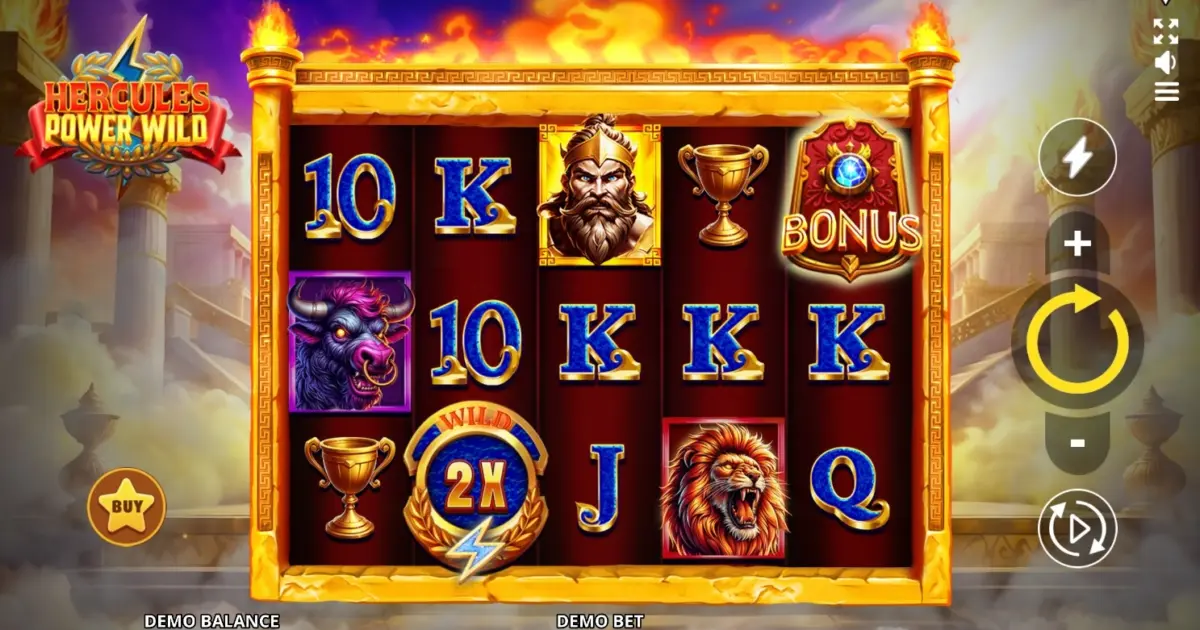 Hercules Power Wild Slot — screenshot