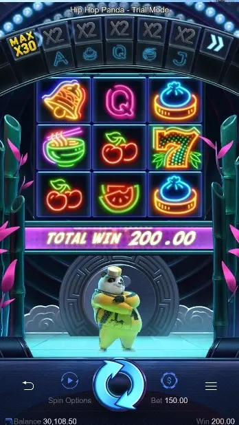 Hip Hop Panda Slot — screenshot