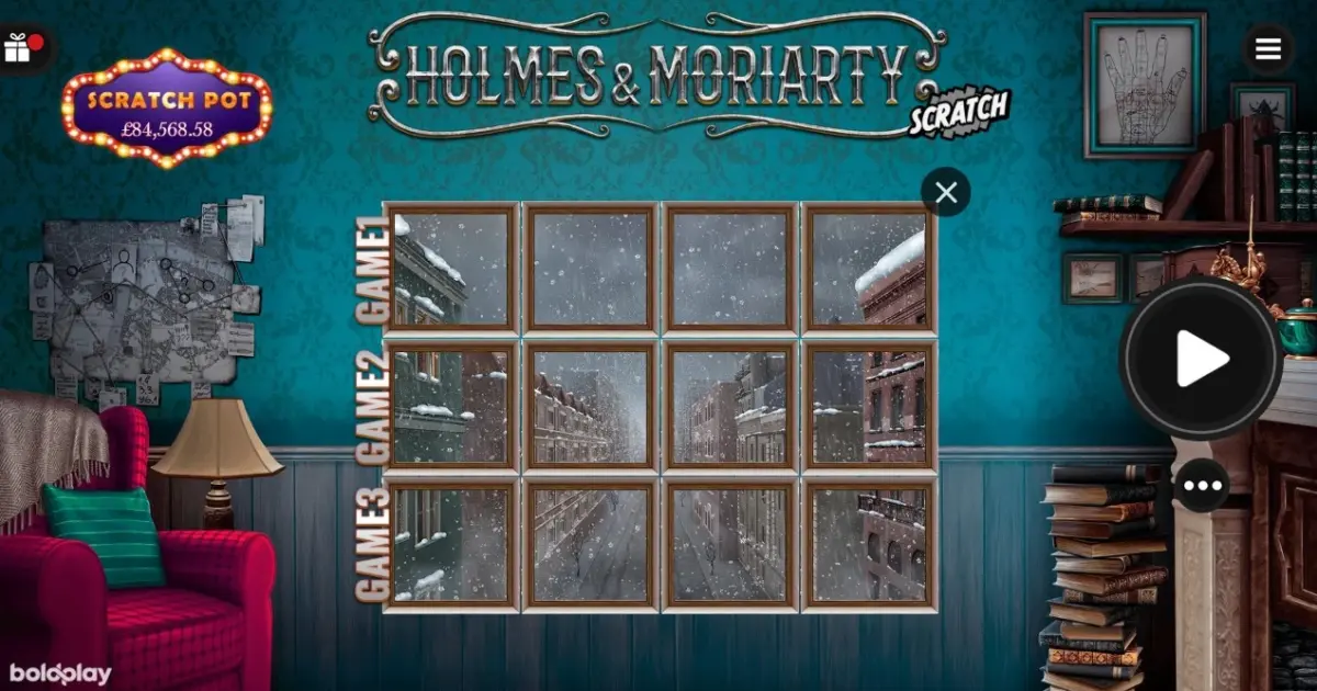 Holmes and Moriarty Scratch — screenshot