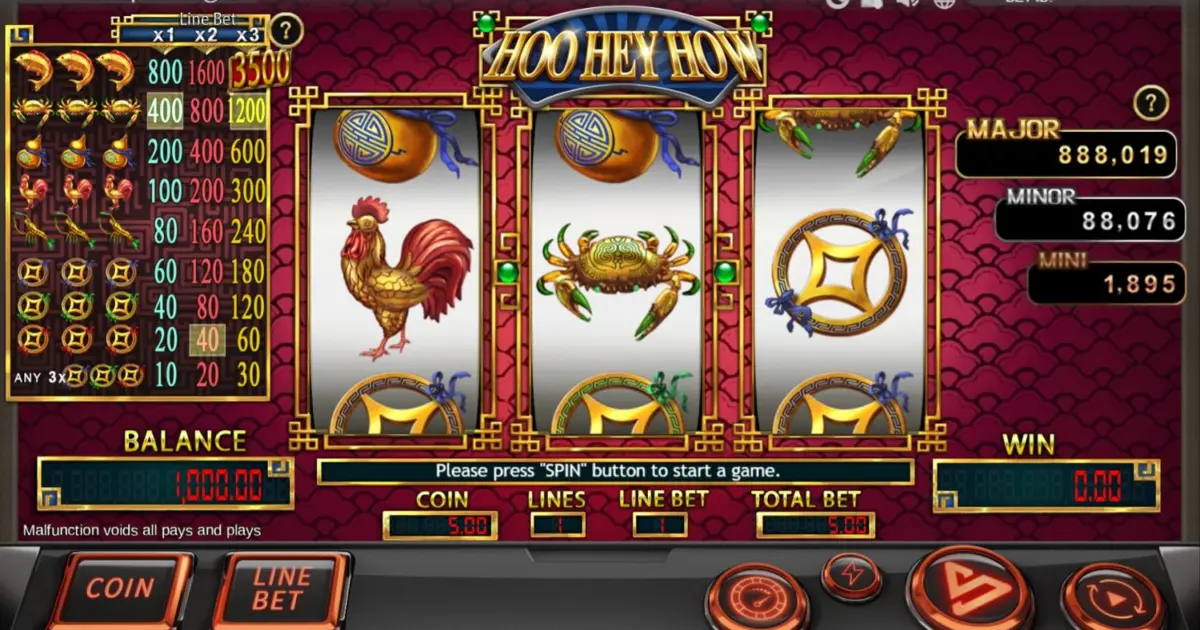 Hoo Hey How Slot — screenshot