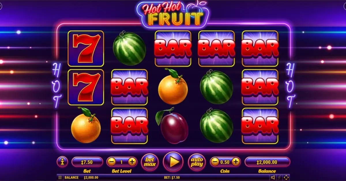 Hot Hot Fruit Slot — screenshot