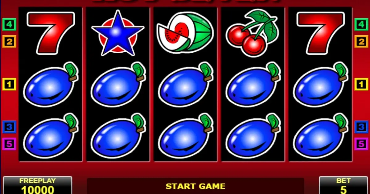 Hot Seven Slot — screenshot