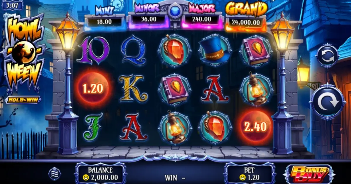 Howl-O-Ween Slot — screenshot