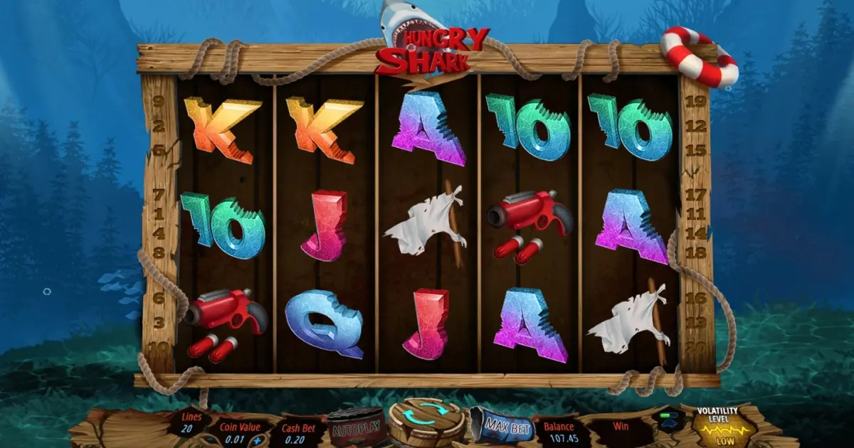Hungry Shark Slot — screenshot