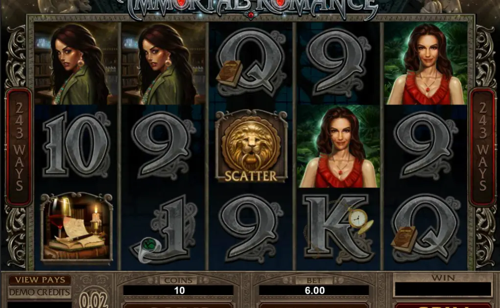 Immortal Romance Slot — screenshot