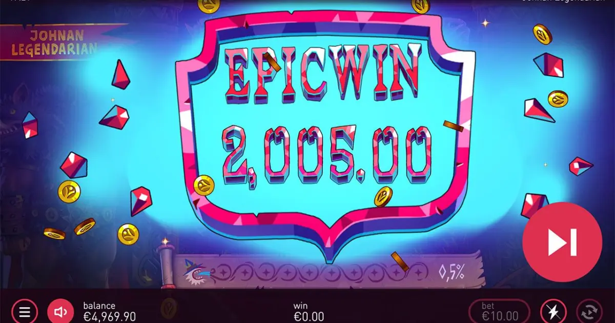 Johnan Legendarian Slot — screenshot