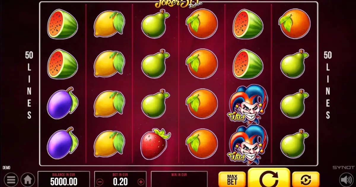 Joker 50 Deluxe Slot — screenshot