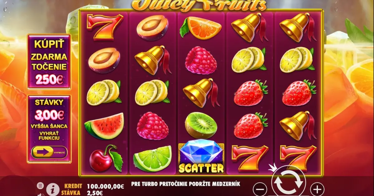 Juicy Fruits Slot — screenshot
