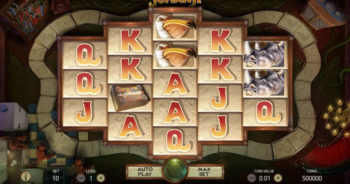 Jumanji Slot — screenshot