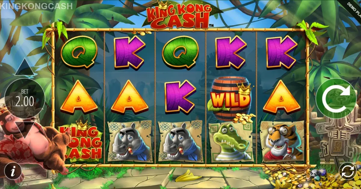 King Kong Cash Slot — screenshot