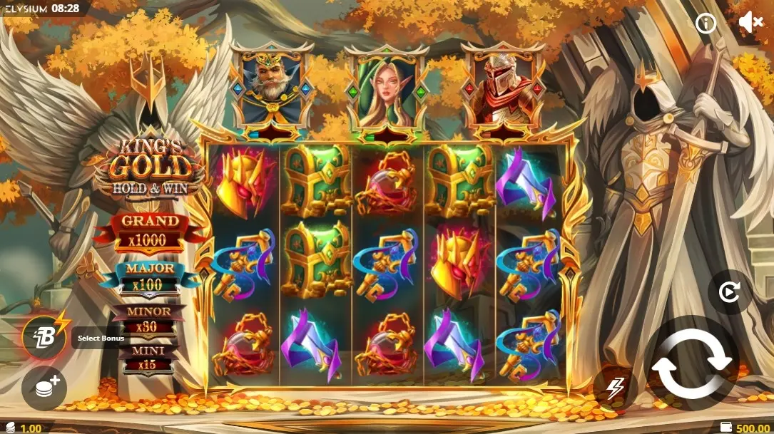 King’s Gold Hold & Win Slot — screenshot