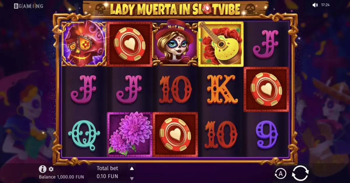 Lady Muerta in Slotvibe Slot — screenshot