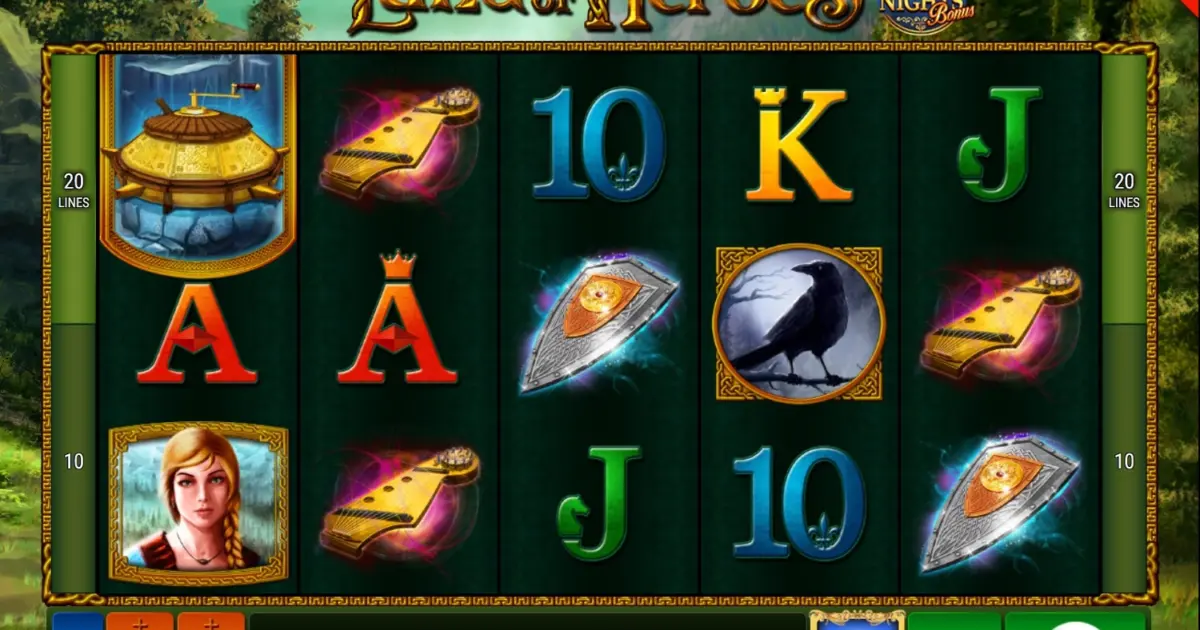 Land of Heroes – Golden Night Bonus Slot — screenshot