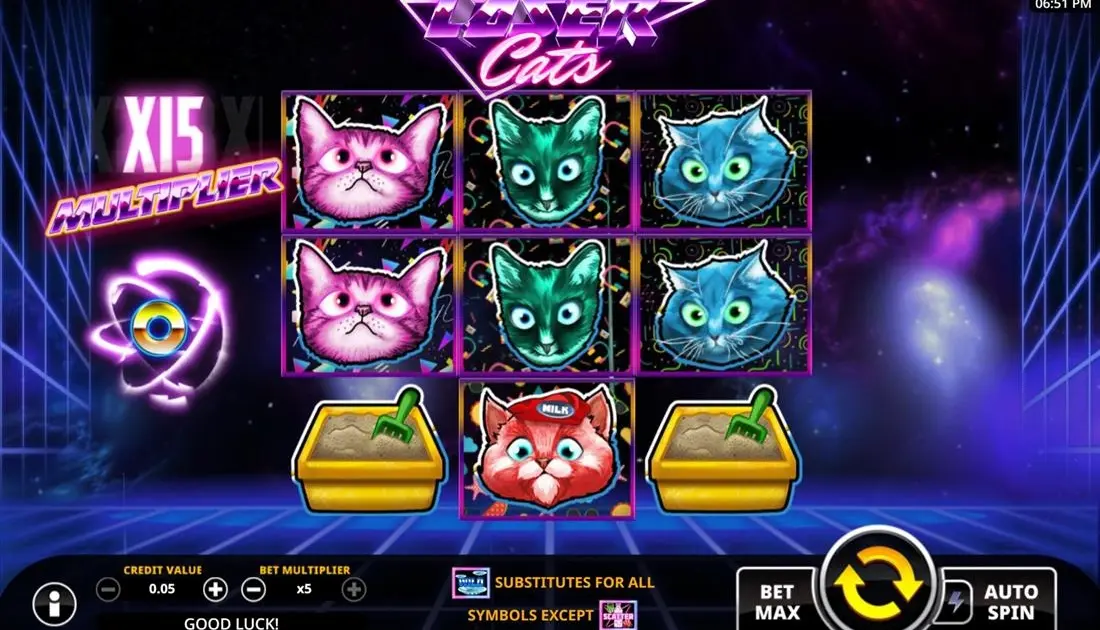 Laser Cats Slot — screenshot