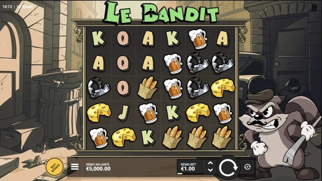 Le Bandit Slot — screenshot