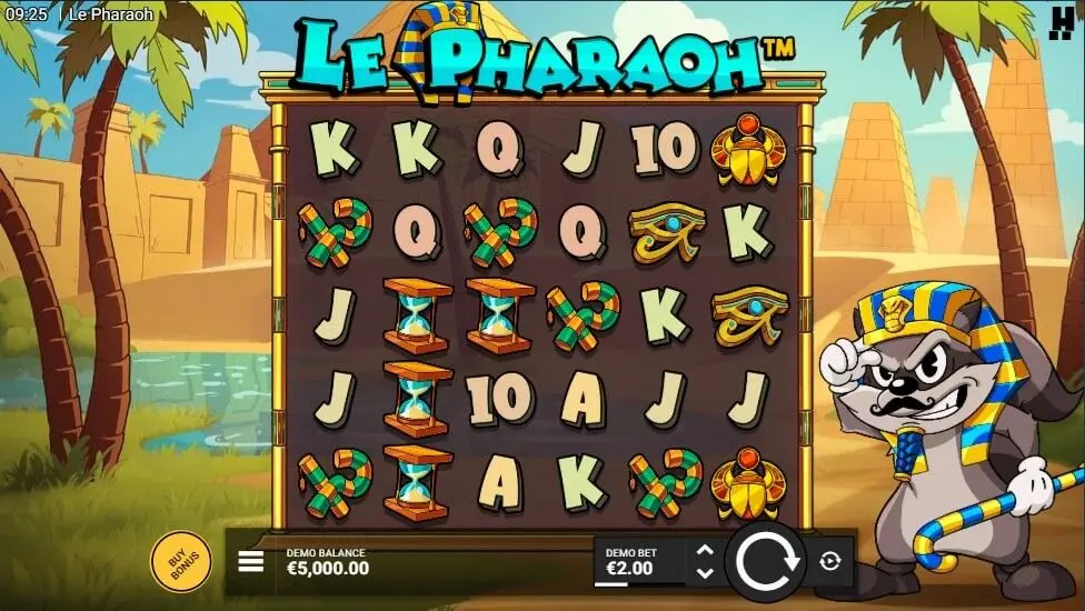 Le Pharaoh Slot — screenshot