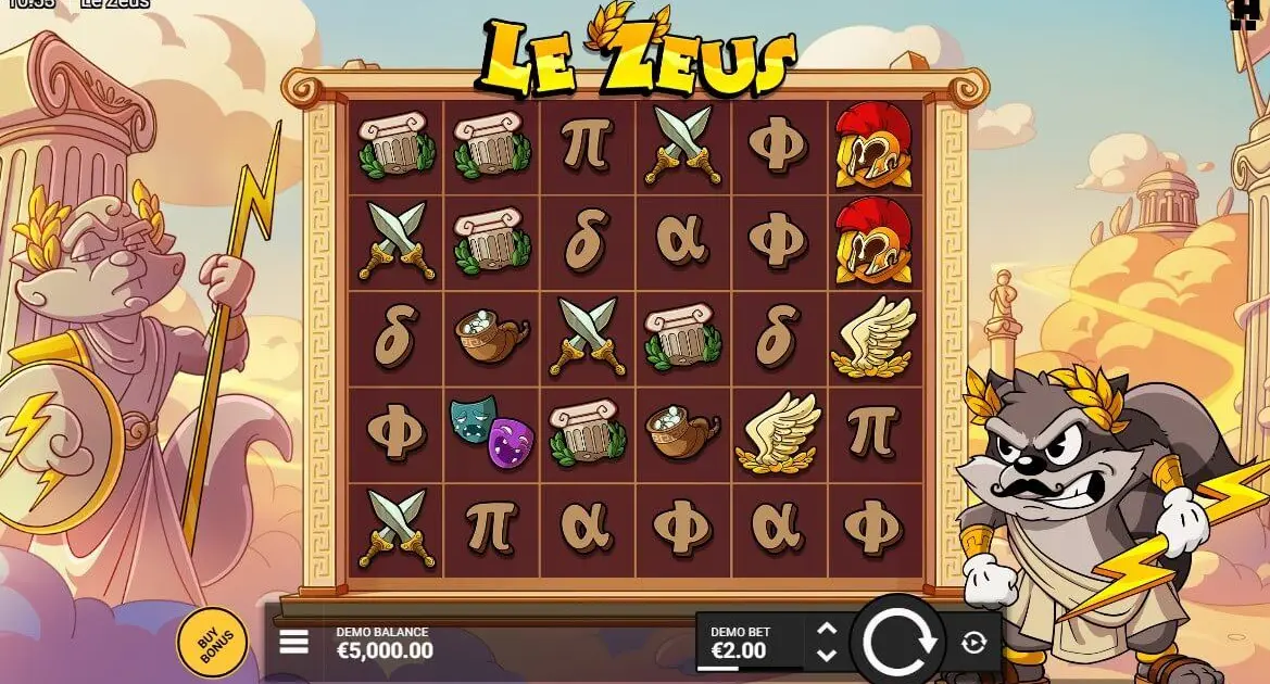 Le Zeus Slot — screenshot