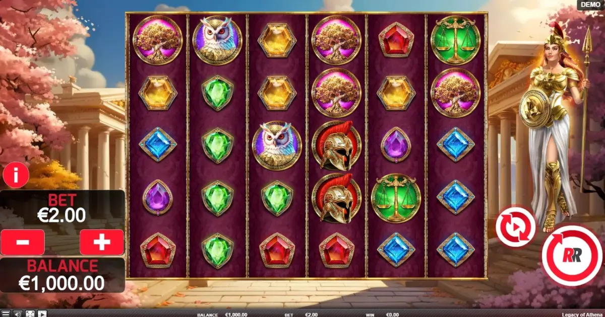 Legacy of Athena Slot — screenshot
