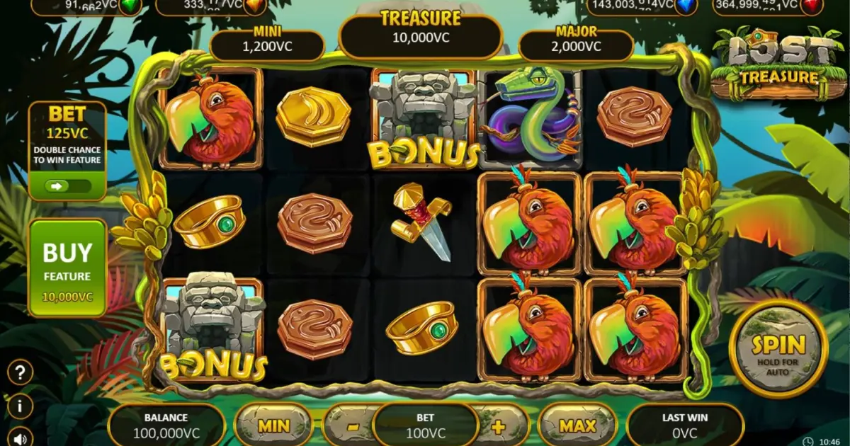 Lost Treasure Slot — screenshot