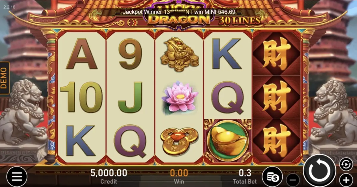 Lucky Dragon Slot — screenshot