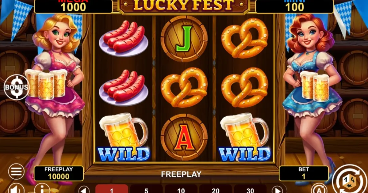 Lucky Fest Hold And Win Slot — screenshot