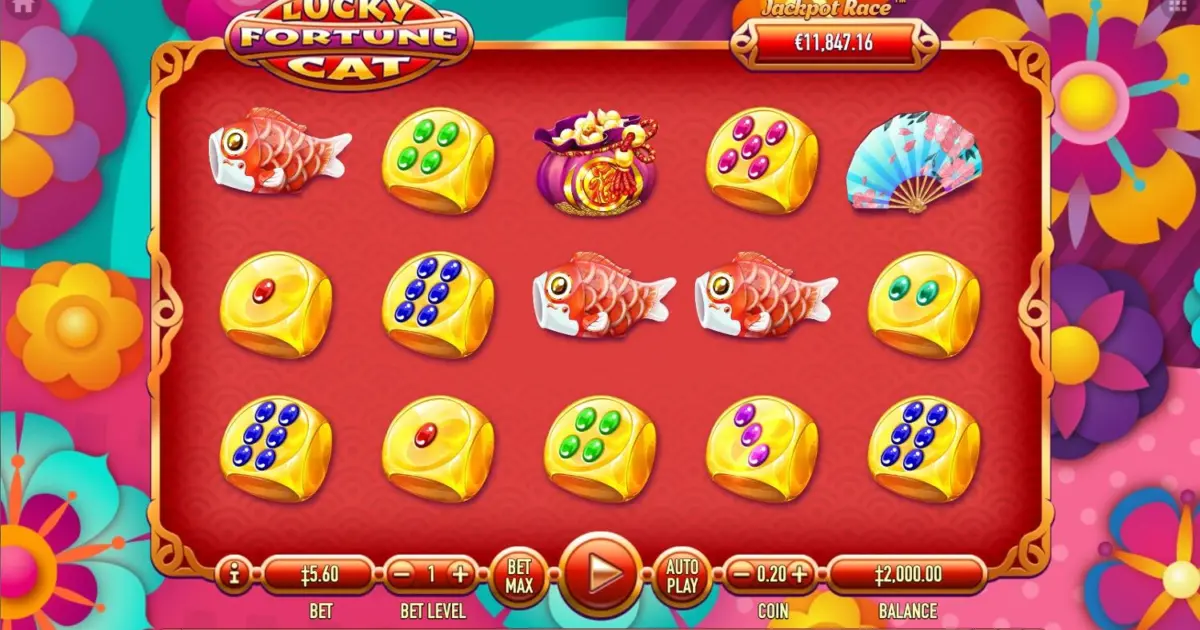 Lucky Fortune Cat Slot — screenshot